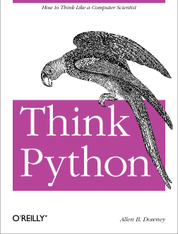 Cover of Think Python by Allen Downey